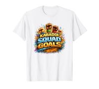 Kabaddi Squads Goal Indian Sport Raid Player Team Shirt T-Shirt