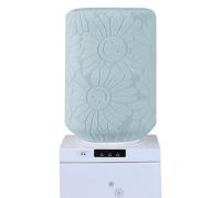 KABAKE 5 Gallon Water Bottle Cover, Sunflower Water Dispenser Barrel Dust Cover, High Stretchy Nylon, Light Blue
