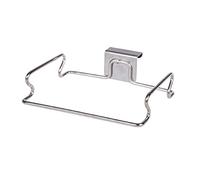 KABAKE Hanging Garbage Bags Storage Organizer Rack Stainless Steel Trash Bag Holder Towel Gloves Hanger for Kitchen Cabinet Cupboard Drawer Back Door Hangers