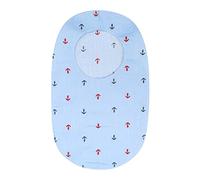 KABAKE Ostomy Bag Cover, Stretchy Colostomy Bag Covers, Universal Ostomy Pouch Support Garment with Round Opening for Ileostomy Stoma (Blue)