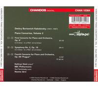 KABALEVSKY: PIANO CONCERTO NOS. 1 & 4; SYMPHONY NO. 2 NEW CD