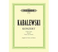 Kabalevsky: Violin Concerto in C Major, Op. 48 (Violin and Piano), Edition Peters EP4618
