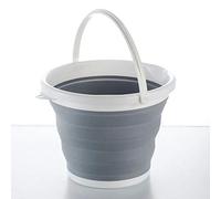 Kabalo 10L Collapsible Plastic Cleaning Bucket Kitchen Silicon Folding Water Carrier Camping Garden