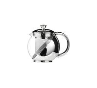 Kabalo 750ml Modern Stylish Stainless Steel & Glass Teapot with Removable Loose-Leaf Infuser - A-USB081-A