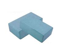 Kabalo BLUE 2 x Yoga & Pilates EVA Foam Block/Brick Stretch Aid Exercise Gym 3" x 6" x 9"