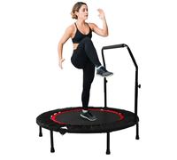Kabalo Fitness Mini Trampoline with Handle Foldable Portable Bouncer Rebounder Exercise Gym 40" / 48"