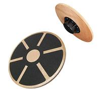 Kabalo Fitness Wooden Wobble Balance Board Rehabilitation Exercise Fitness Gym (Slip-resistant surface and 180kg max load)