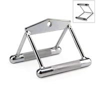 Kabalo Multi Gym V Handle Attachment Double Seated Row Lat Twin Cable Training Grip Bar