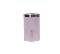 Kabalo Pink Kitchen Large Airtight Biscuit Barrel Jar Cookie And Food Stainless Steel Storage Canister Tin