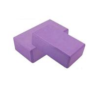 Kabalo PURPLE 2 x Yoga & Pilates EVA Foam Block/Brick Stretch Aid Exercise Gym 3" x 6" x 9"