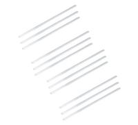 Kabalo Set Of 12 Glass Stirring Stirrer Rods For Scientific Chemistry Laboratory Lab Use