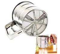 Kabalo Sieve Cup Sifter Baking Tool Stainless Steel Flour Cocoa Icing Sugar Mesh Shaker