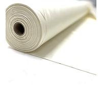 Kabbani Textiles Premium 100% Cotton Curtain Lining Fabric. Cotton Sateen Fabric. Ideal for Lining Curtains Drapes, and Blinds. Ivory/Cream Colour. Pure Cotton Material (Sold per 1M, Ivory/Cream)