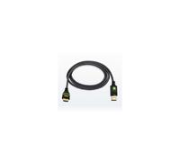 Kabel DisplayPort DP do HDMI 1080p60Hz 2m Czarny Techly