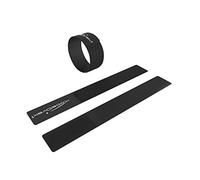 KabelDirekt - 16x Hook and Loop Cable Ties - 2cm x 16cm, Black