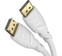 KabelDirekt - 4K & 8K DisplayPort Cable - 3m, white