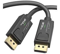 KabelDirekt - 8K DisplayPort Cable 2.0 - 2m - DP 2.0 cable with special A.I.S. shielding for gaming PCs/gaming laptops and high resolution 4K / 8K or super fast 144Hz, 240Hz or 360Hz