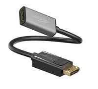 KabelDirekt - DisplayPort DP to HDMI adapter - 0.15m - PRO Series