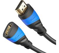 HDMI Extension cable with special A.I.S. shielding - 7.5m (4K@60Hz for stunning Ultra HD, HDMI Extender for PS4/PS5/Xbox, ARC, Highspeed with Ethernet) - by CableDirect