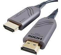 8K HDMI 2.1 Cable - 15m - Optical Ultra High Speed HDMI, certified with 0% signal loss (8K@60Hz, flexible fibre optic cable, officially licensed, lossless transmission) - by CableDirect