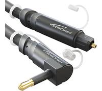KabelDirekt - Optical Audio Mini-TOSLINK Cable - 7.5m, 90°