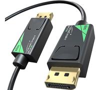 KabelDirekt - 8K / 60Hz DisplayPort Cable, DP 1.4 - 2m - Slim DP Cable with 4.5mm diameter, for Gaming PCs/Laptops, high-resolution 4K / 8K Gaming Monitors and ultra-fast 144Hz / 165Hz / 240Hz