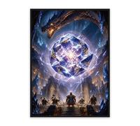 Kabinka MTG Card Sleeves 100 Standard Size Pack Clear Front & Matte Finish Back MTG Sleeves for Magic The Gathering TCG