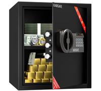 KABISAFE Safe 43L | Home Safe | Digital Large Safes Box | Security Cabinet Safe | Steel Security Safes | Personal Safe for Home Business Office | Document Jewelry Gun Cash
