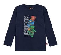 Kabooki LEGO NINJAGO Long Sleeve T-Shirt - Dark Navy - LWTAFFY 622