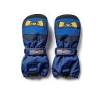 Kabooki LEGO NINJAGO Mittens with Membrane - Dark Blue - LWAGAN 805, darkblue, 122 cm-128 cm
