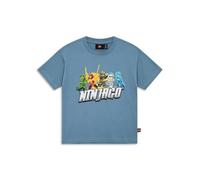 Kabooki Lwtaffy 112-T-shirt S/S T-Shirt, Blue (Dusty Blue), 9 Years