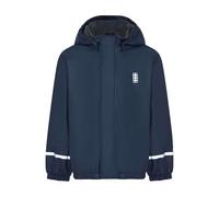 Kabooki Unisex Children's Lwjipe Lined Rain Jacket, Dark navy, 152