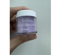 Kabos Magic Dip System Dipping Powder Purple Acrylic Powder for Nails 025 Grape Violet 20 g | Acrylic Powder Nails Nail Art Nail Powder