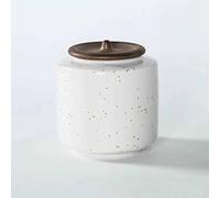 KaBuea Black Small Urn Ashes Keepsake - Decorative Ceramic Small urn for Human Ashes, Adult Funeral Memorial Tiny Urn