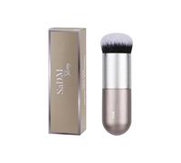 Kabuki Makeup Brush for Powder, Cream, Liquid Foundation, Sunscreen, Blush Blending & Bronzer - Professional Full Face Make Up Brush - Vegan & Cruelty Free