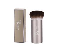 Kabuki Makeup Brush for Powder, Cream, Liquid Foundation, Sunscreen, Blush Blending & Bronzer - Professional Full Face Make Up Brush - Vegan & Cruelty Free