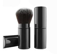 Kabuki Makeup Brush Portable Powder Brush Retractable Makeup Brushes Soft Blusher Brush Travel Makeup Brush for Applying Foundation Powders