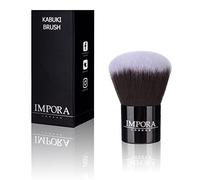 Kabuki Powder Makeup Brush by Impora London. Apply Powders, Blush, Bronzer, Foundation, Mineral Make up, Pressed Powder.