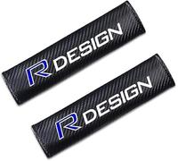 KABUTM 2Pcs Car Seat Belt Cover for Volvo R-Design, Comfortable Car Seat Belt Pads Car Safety Seatbelt Cover Pads Shoulder Strap Covers Seat Belt Protector