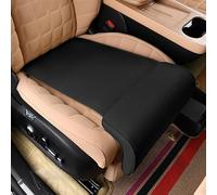 KABUTM Car Seat Extender Leg Support for Toyota Yaris 2015-2024, Breathable Thigh Support Cushion, Non-Slip Leg Rest Pad, Front Seat Use for Long Drives Daily,A Black