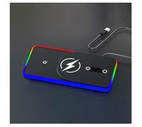 KABUTM Car Wireless Charging Pad for Subaru XV Forester Outback Impreza BRZ WRX Legacy, Wireless Phone Charging Mat with Ambient Light, Non-Slip In-Car Accessory for Daily Driving, B Usb