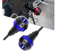 KABUTM Motorcycle Frame Slider Anti-Fall Stick for Suzuki Bandit 1200 2004-2006, Exhaust Anti Crash Falling Protector, Motorcycle Anti-Fall Ball, Body Protector Accessories,B Blue