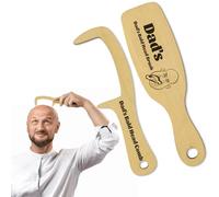 Kabwea Funny Gifts For Bald Men, Wooden Comb Set With Toothless Brush And Comb, Humorous Gift Ideas For Dad, Original And Entertaining