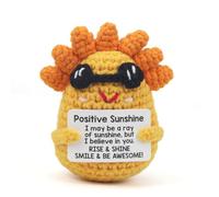 Kabwea Little Sun Plush with Positive Sign, Happy Gift, Gifts, Lucky Charms, Christian Gifts, Girlfriends Gift