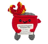 Kabwea Red Fire in the Bin Plakatornament, Happy Gift, Gifts, Lucky Charms, Christian Gifts, Girlfriends Gift