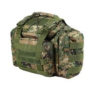 Kabxhueo DSLR Camera Shoulder Bag, Outdoor Military Tactical Camera Bag Purse Large Capacity Waterproof Canvas Cute DSLR SLR Messenger Bag Case for Women and Men,Jungle