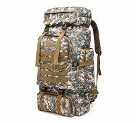 Kabxhueo Hiking Backpack - Large, Waterproof Molle Military Tactical Rucksack for Men, 60L-80L, Camping, Travel, Climbing, Hunting, Trekking