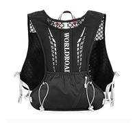 Kabxhueo Hydration Backpack, Lightweight 18L Hiking Backpack for Men Women Water Backpacks for Running Cycling Biking Climbing Marathon,Black