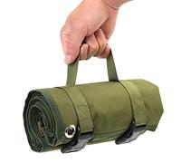 Kabxhueo Tactical Shooting Mat, Roll Up Hunting Mat Rifle Gun Mat 900D Foldable Waterproof Target Sooting Mat Outdoor Portable Tactical Mat for Shooting Camping Picnic, Accessories,Army Green