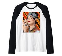 Kabyle Woman and Gorgeous Kayle Jewelry Raglan Baseball Tee